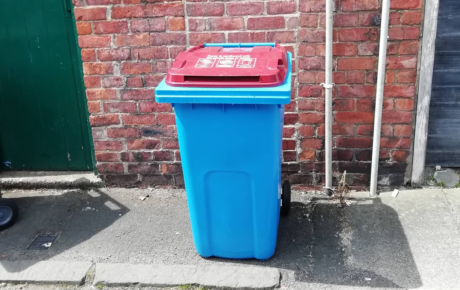 Paper Wheelie Bin